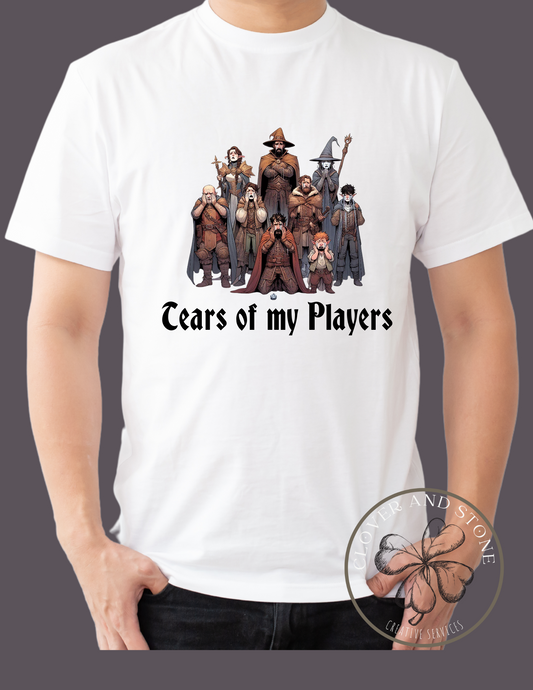 TEARS OF MY PLAYERS T-SHIRT